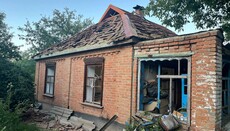 В Полтаве из-за удара БПЛА пострадал дом священника УПЦ