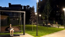 В Ивано-Франковске на месте снесенного храма УПЦ открыли сквер