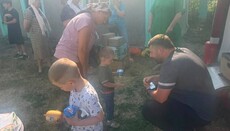 Приход Николаевского храма Днепра передал помощь жителям Херсонщины