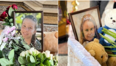 В Сумах простились с воспитанницами воскресной школы, погибшими от удара РФ