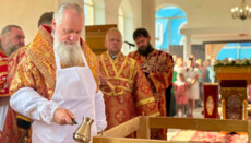 Metropolitan Feodor of Mukachevo Consecrated a New Church at the Monastery in the Village of Rakoshyno