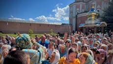 В Неженской епархии отметили престольный праздник Густынской обители