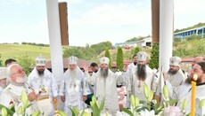 Ο Μητροπολίτης Λόνγκιν προέστη της εορτής του ναού στη σκήτη της Μονής Μπάντσεν