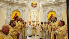 В восстановленном Преображенском соборе Одессы отметили престольный праздник