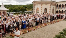 Clergy of the Romanian Church visited the monastery of Krasnoilsk on the Transfiguration