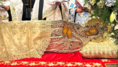 Єрусалимський Патріарх очолив службу Похвали Богородиці в Гетсиманії