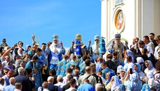 Στη Λαύρα του Ποτσάεφ εορτάστηκε η Κοίμηση της Θεοτόκου