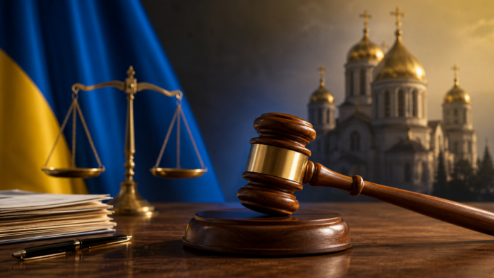 Ілюстративне зображення суду у справі проти Київської Митрополії УПЦ. Фото: СПЖ