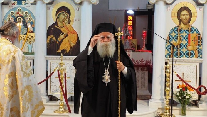 Μητροπολίτης Κυθήρων Σεραφείμ. Φωτογραφία: orthodoxianewsagency.gr