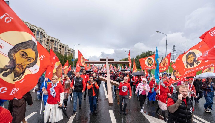 Хресна хода в Москві. Фото: прес-служба РПЦ