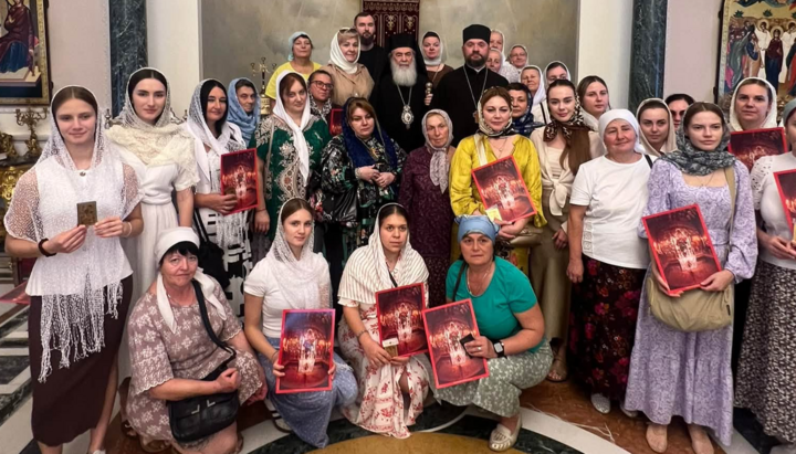 Паломники Волынской епархии встретились с Патриархом Феофилом. Фото: Фейсбук протоиерея Валентина Марчука