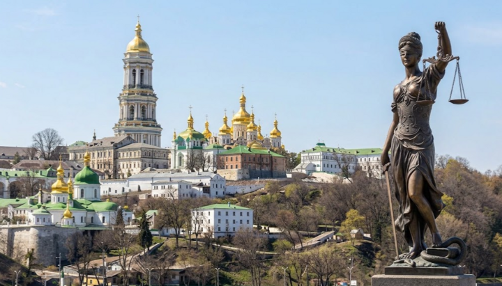 Суд по делу Киевской митрополии УПЦ. Фото: ИИ-генерация