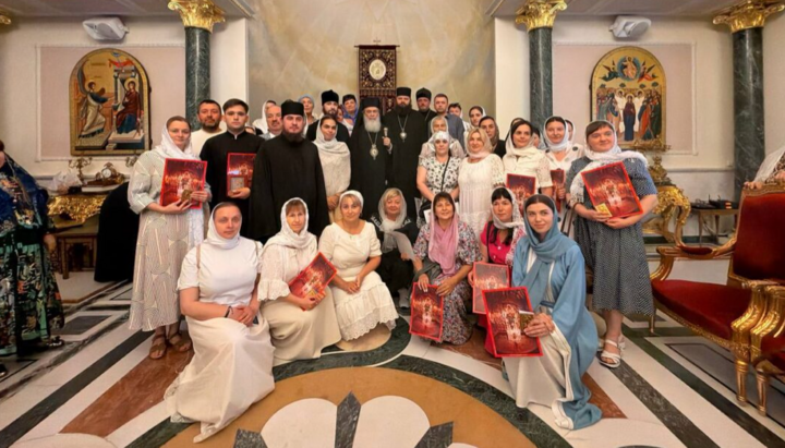 Паломники Ровенской епархии с Патриархом Феофилом. Фото: Ровенская епархия