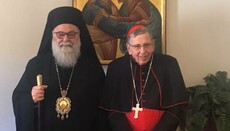 Ο Πατριάρχης Αντιοχείας συζήτησε με καρδινάλιο της ΡΚΕ τον διαχριστιανικό διάλογο