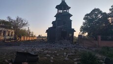 У селищі Василькiвка через обстріл повторно постраждав храм УПЦ
