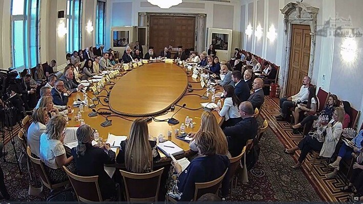 Η Σύνοδος της Βουλγαρικής Εκκλησίας τάχθηκε υπέρ της θρησκευτικής εκπαίδευσης. Φωτογραφία: ΣΟΔ στη Βουλγαρία