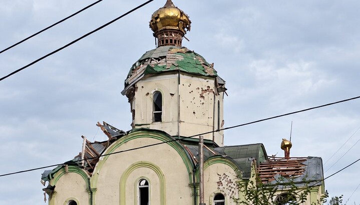 Храм святого Иоанна Предтечи в Краматорске. Фото: Телеграм-канал «Первый Казацкий»