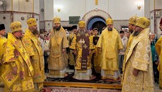 Στο Τσερνίχιβ, ιεράρχες της ΟΕΚ τίμησαν τη μνήμη του αγίου Θεοδοσίου Τσερνίχιβσκι