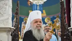 Глава Охридської Архієпископії повернувся до богослужінь після хвороби