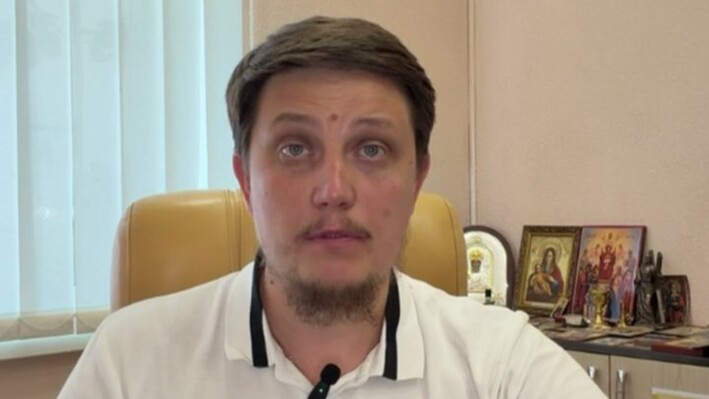 Протоиерей Никита Чекман. Фото: скриншот видео адвоката УПЦ