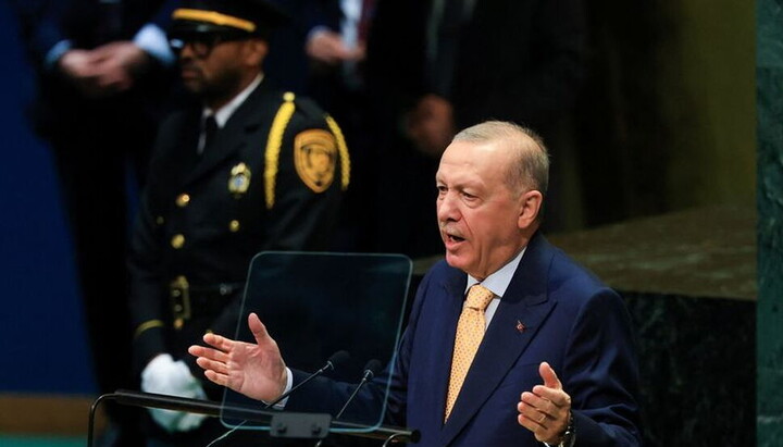 Πρόεδρος της Τουρκίας Ρετζέπ Ερντογάν. Φωτογραφία: REUTERS/Brendan McDermid