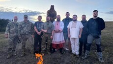 На Харківщині військові «Азову» облаштували язичницьке капище