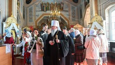 Думенко провел «службу» в захваченном храме УПЦ в Боярке