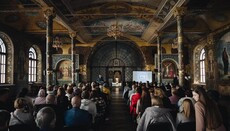 У Трапезному храмі Лаври Мінкульт відзначив століття радянського заповідника