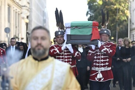 Саркофаг із останками царя Самуїла в Болгарії. Фото: mediapool.bg