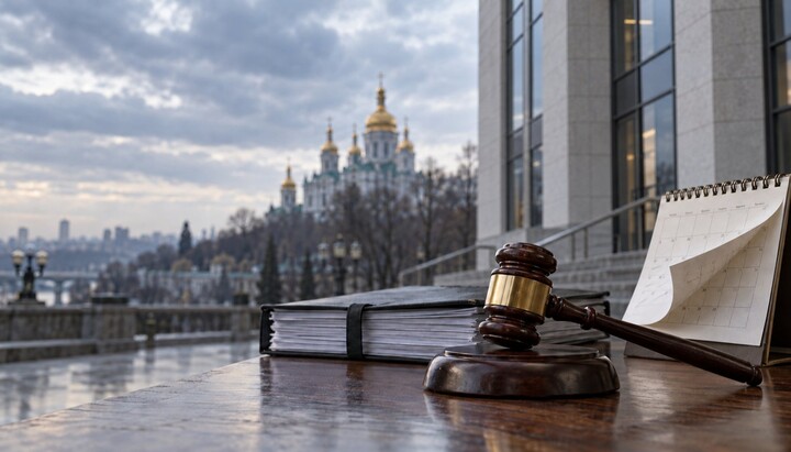 Засідання у справі Київської Митрополії відклали. Фото: ШІ-генерація
