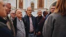 NATO delegation touring Kyiv-Pechersk Lavra