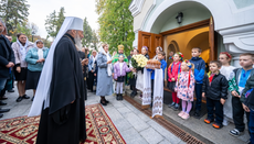 Блаженніший очолив престольне свято в київському храмі прп. Сергія