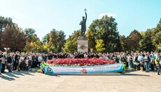 В Кишиневе более 1000 православных прошли маршем в защиту семьи