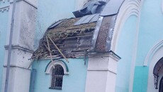 У Черевківці на Донеччині дрон пошкодив храм УПЦ