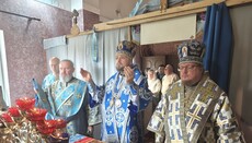 Στο Γκοστομέλ η διωκόμενη ενορία του Πολιούχου Προστασίας της Θεοτόκου εόρτασε την πολιούχο εορτή της