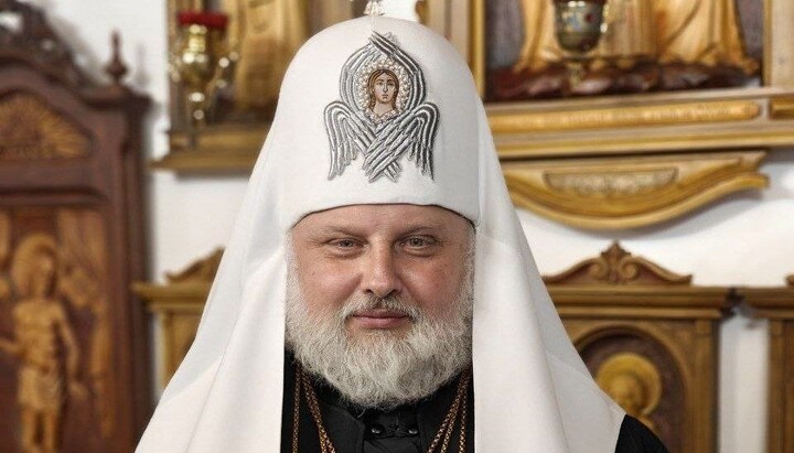 Глава УПЦ КП Никодим Кобзар. Фото: Телеграм-канал «Патріарх Київський Никодим»