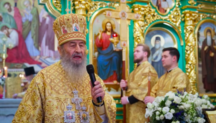 Блаженнейший Митрополит Киевский и всея Украины Онуфрий. Фото: СПЖ.