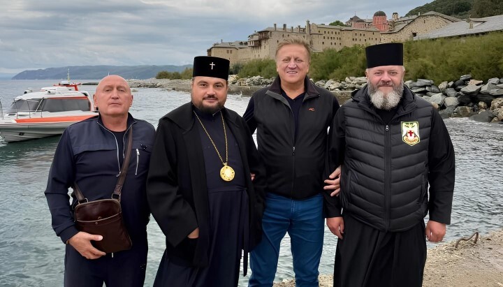 Ο Ντραμπίνκο και ο Ζίνκεβιτς έφτασαν στο Άγιον Όρος