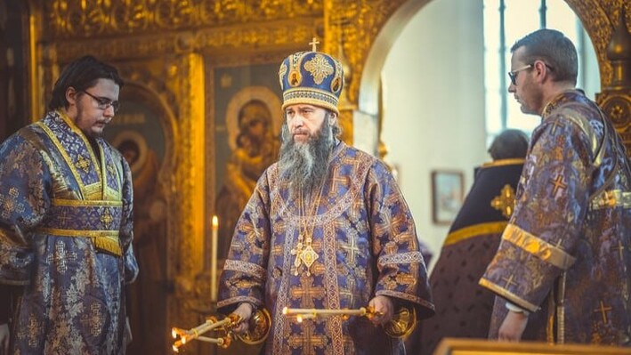 Ο Επίσκοπος Τρακάι Αμβρόσιος. Φωτογραφία: Λιθουανική Εκκλησία