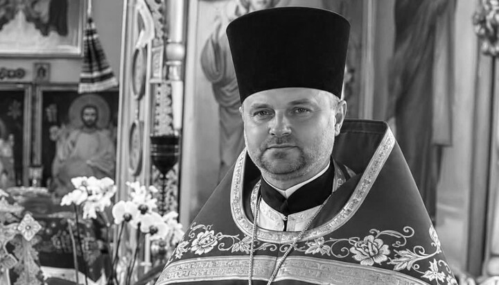 Killed priest Andrii Korynchuk. Photo: Volodymyr-Volynsky Eparchy of the UOC