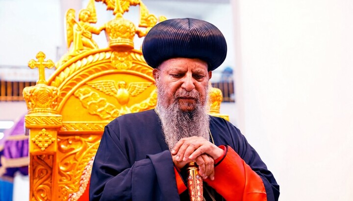 Ο Προκαθήμενος της Ορθόδοξης Εκκλησίας της Αιθιοπίας Αμπούνα Ματθίας. Φωτογραφία: EOTC.TV
