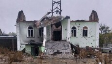 В Антонівці обстрілами зруйновано храм Антонія Печерського