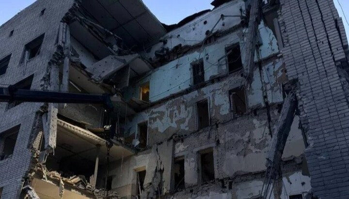 Наслідки обстрілу міста Ізюм 29 жовтня 2026 року. Фото: Ізюмська МВА