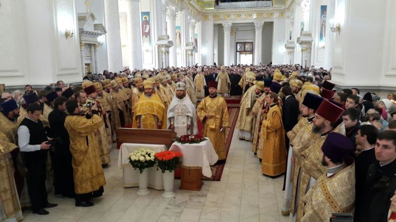 ОДЕСА. Блаженніший Митрополит Онуфрій очолив Божественну літургію та звершив хіротонію архімандрита Сергія (Михайленка) в єпископа Болградського фото 2