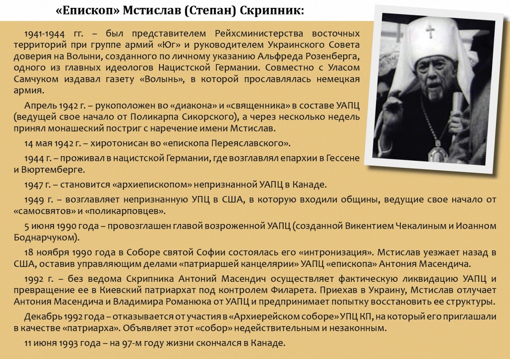 Родовід УПЦ КП: від педофіла Чекаліна до «патріарха» Філарета фото 3