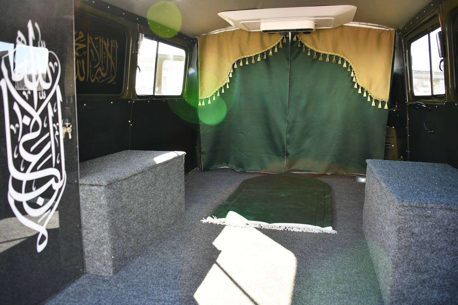 Mobile Mosque Solves Mobile mosques for 'Special Military Operation' presented in Russia ...