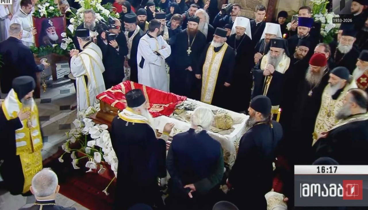 Patriarch Ilia's funeral: live broadcast фото 2
