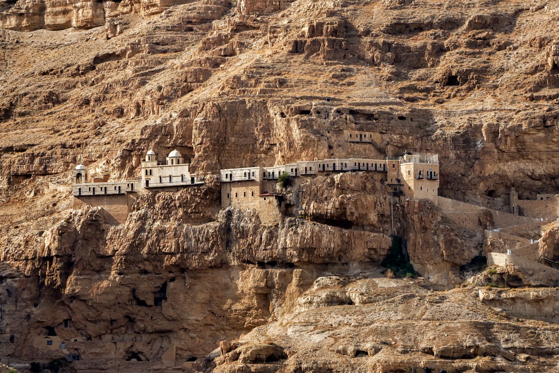 Вид на скельний Монастир Спокушення